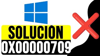 SOLUCIÓN al ERROR 0x00000709 en Windows 10 y 11 2024  Error al Compartir Impresora [upl. by Corny864]