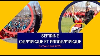 Semaine Olympique et Paralympique 2024 à Frontignan la Peyrade [upl. by Defant]