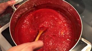 How to Make TOMATOMARINARA SAUCE  Authentic Italian Sugo [upl. by Hale]