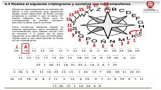 Cómo resolver el Criptograma Letras y Números en las Estrellas  Cualificar Español Guía 40 Meta 14 [upl. by Lhadnek152]