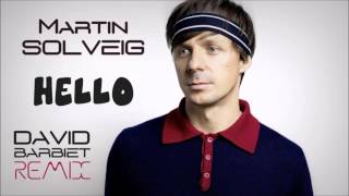 Martin Solveig  Hello David Barbiet Remix [upl. by Shig]