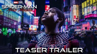 SPIDERMAN MILES MORALES 2025 Movie Teaser Trailer  RJ Cyler  Teaser PRO Concept Version [upl. by Norahs666]