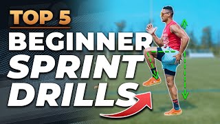 Top 5 Sprint Drills for Beginners  Learn Proper Running Form amp Technique Full Follow Along [upl. by Kapoor]