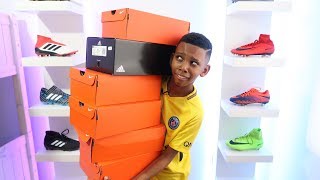 Unboxing 6 Epic Pairs of adidas amp Nike Football Boots  Cleats  KAILEM [upl. by Leirvag880]