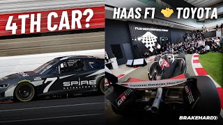 Is Spire Fielding A 4th Car In 2025 Haas F1 And Toyota Form Partnership  Drivers Comment On Roval [upl. by Perlis]