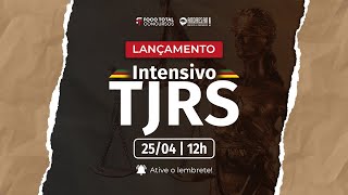 FOCO TOTAL ❘ TJRS  Lançamento Intensivo TJRS com Estudo Por Metas [upl. by Aicnetroh538]