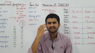 Ch22 Lec1 Variation and Genetics  Gene Pool UrduHindi Lecture MDCAT NEET Fsc Prep By M Bilal [upl. by Eirrak]