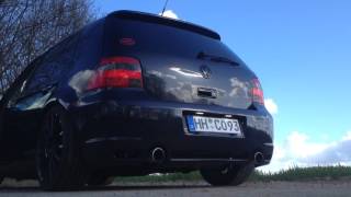 VW Golf MK4 VR6 with R32 exhaust and valve control [upl. by Celesta]