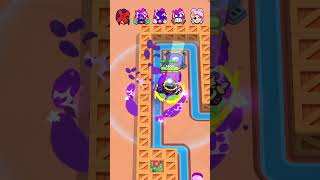 Brawlers vs MASSIVE HYPERCHARGED NANI SUPER😳 brawlstars shorts [upl. by Zeena687]