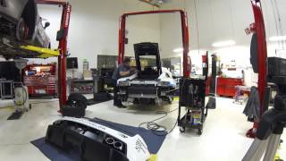 Lamborghini Gallardo Capristo Exhaust Install [upl. by Ednarb]