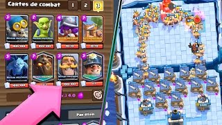 Clash Royale CE TOP PLAYER va til REUSSIR la dure épreuve du DECK Roulette [upl. by Nunnery]