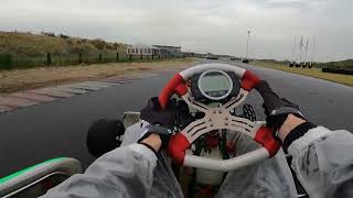 Tony Kart  Rotax DD2  Raw onboard in the rain [upl. by Yur]