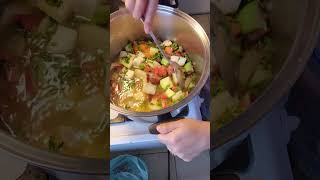 Caldo de Pata RICO EN COLAGENO health creative love family shorts support like live life [upl. by Anirtik338]