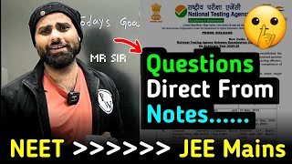 JEE Mains 80 Question Direct From NEET Notes 🔥  MR Sir Physics Wallah mrsir neet jee [upl. by Stier]