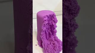 Satisfying💜 kinetic sand Relaxing kineticsand satisfyingkinetic satisfying relaxing [upl. by Ain]