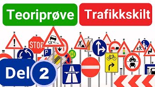 Bestå Teoriprøven Del 2  Avansert Guide til Trafikkskilt og Trafikkregler [upl. by Ylecara589]