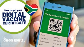 How To Get Your Digital Covid19 Vaccine Certificate  Careers Portal [upl. by Bej]