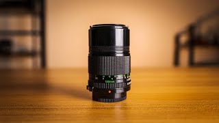 The Canon FD 135mm f35  A SICK Vintage Camera Lens [upl. by Oza]