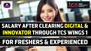 TCS Wings 1 Digital Salary  TCS Innovator Salary for Freshers amp Experienced RozgarBharatIT [upl. by Anitsenre]