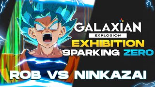 SPARKING ZERO BATTLE OF THE STRONGEST  Rob vs Ninkazai FT3 Galaxian Explosion Exhibition [upl. by Kulda]