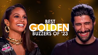 Top 10 BEST GOLDEN BUZZERS on Got Talent 2023 So Far [upl. by Sirad]