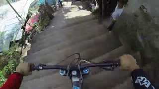 Insane Downhill Downhill Taxco 2014 Ricardo Peredo  Race run [upl. by Ardnatal]