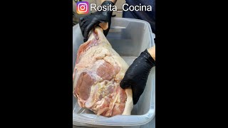 pernil de cerdo al horno con un adobo INCREIBLE [upl. by Sheena]