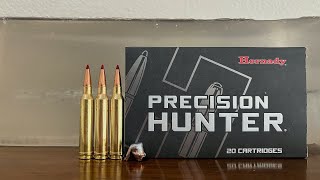 7mm Rem Mag Precision Hunter 162gr ELDX Ballistic Gel Test Explodes Like A Varmint Bullet [upl. by Iaverne790]