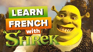 Learn Beginner French with Movies Shrek [upl. by Akimed]