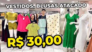 ROUPAS FEMININAS NO ATACADO EM GOIÂNIA VESTIDOS POR R 3000 [upl. by Langelo827]