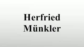 Herfried Münkler [upl. by Michelle]