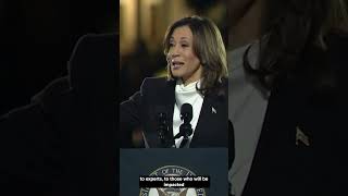 Vice President Kamala Harris weighs whats stake in the 2024 election makes final pledge to voters [upl. by Shellie]