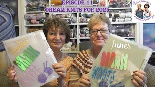 Disley Sisterz Knitting PodcastEpisode 11Dream Knits for 2025 [upl. by Allin23]