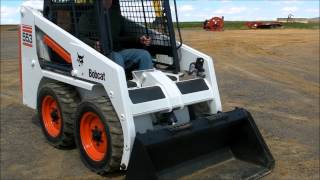 bobcat 553 Skid Steer Loader [upl. by Anikes99]