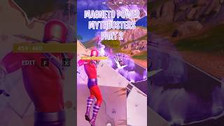 Mageto Power Fortnite Mythbusters Part 2 [upl. by Selbbep]