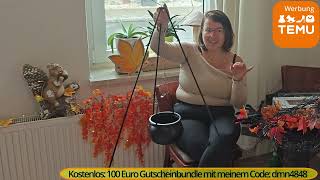 Temu Herbs amp Halloween Haul 🎃Haus Schmücken mit Temu grusel Herbst DEKO🎃 [upl. by Nitsed]