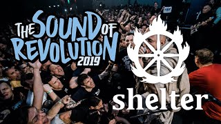 SHELTER  THE SOUND OF REVOLUTION 2019  SINGLE CAM  FULL SET [upl. by Yrebmik]