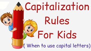 Capitalization Rules When to use capital letters ENGLISH GRAMMAR [upl. by Lesser253]