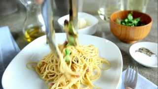 Spaghetti carbonara  Authentic recipe  Allrecipescouk [upl. by Anohr770]