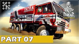 TATRA 815  Sněhová bouře na DAKARU  EP07  Dakar Desert Rally  Lets play  Česky [upl. by Einreb]