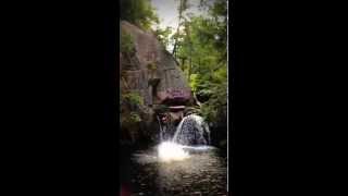 Cliff jumping Hells Gate Three Pools Wolfville NS [upl. by Aurilia]