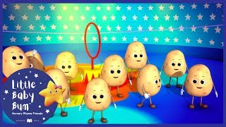 1 Potato 2 Potato  More  Little Baby Boogie  LBB  Nursery Rhymes For Babies [upl. by Aniuqahs334]