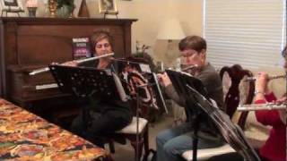 quotDance of the Sugar Plum Fairyquot ensemble from flute choir of McKinney Community Band [upl. by Kellen]