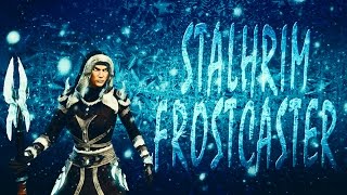 ESO Stalhrim Frostcaster MotifArmorampWeapon ShowcaseStalhrim Frostcaster StyleElder Scrolls Online [upl. by Aleahpar265]