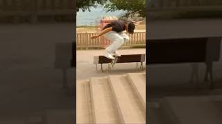 Last trick from Eleven Gates Part skateboardingislife skateboard part barcelona video [upl. by Egroej748]