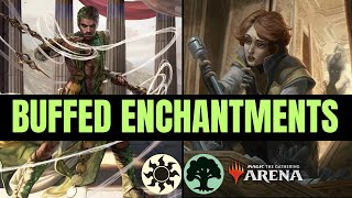 Selesnya Enchantments ARE BACK  MTG Arena Standard DUSKMOURN [upl. by Alain541]