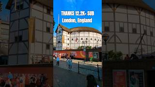 travel Shakespeares Globe 🇬🇧 122K SUB 🥳 london travelvlog [upl. by Ondrea]