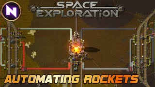 Rocket Industry 🚀🚀🚀 AUTOMATING ROCKETS in Factorio Space Exploration  GuideWalkthrough [upl. by Mad]