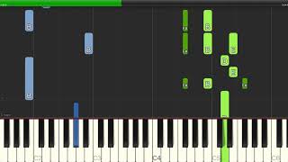 Imagine Dragons  Radioactive  Piano Cover Tutorials  Backing Track [upl. by Lehrer337]