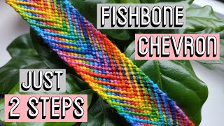 FISHBONE CHEVRON CC  Friendship Bracelets [upl. by Atteirneh]